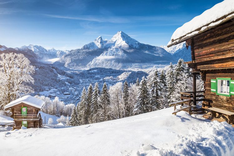 Traumhafte Winterlandschaft in Oberbayern